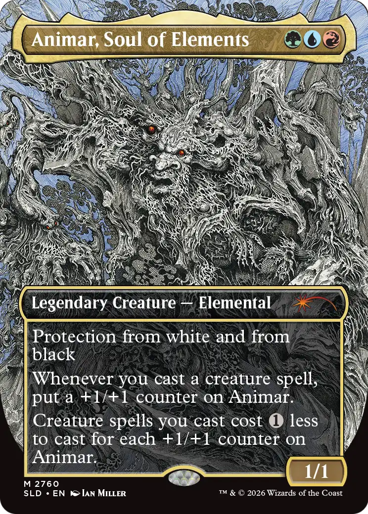 Animar, Soul of Elements (2760) [Secret Lair Drop Series] | Black Swamp Games