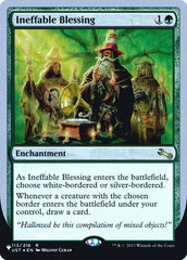 Ineffable Blessing (Bordered) (Unfinity Foil Edition) [The List] | Black Swamp Games