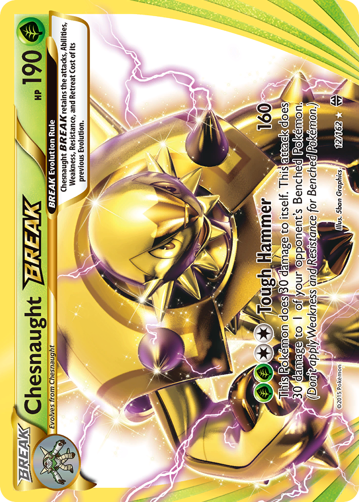Chesnaught BREAK (12/162) [XY: BREAKthrough] | Black Swamp Games