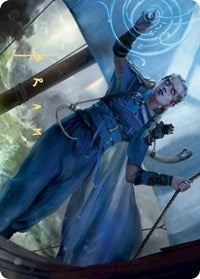 Inga Rune-Eyes Art Card (Gold-Stamped Signature) [Kaldheim Art Series] | Black Swamp Games