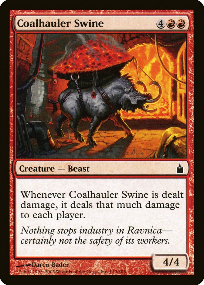 Coalhauler Swine [Ravnica: City of Guilds] | Black Swamp Games