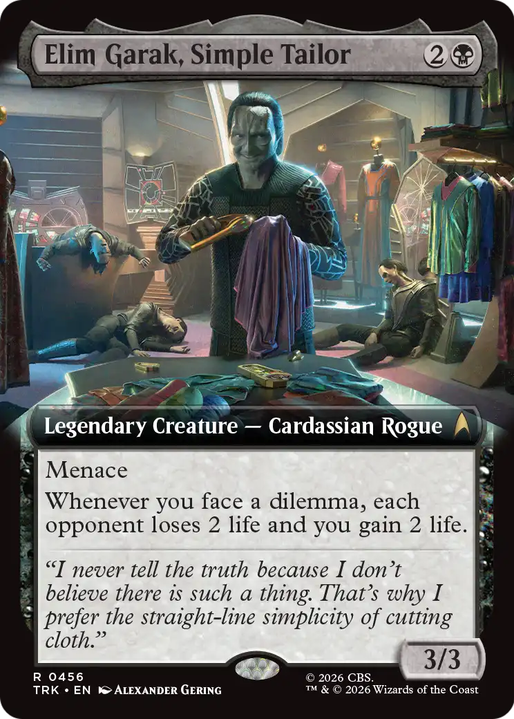 Elim Garak, Simple Tailor (Extended Art) [Star Trek] | Black Swamp Games