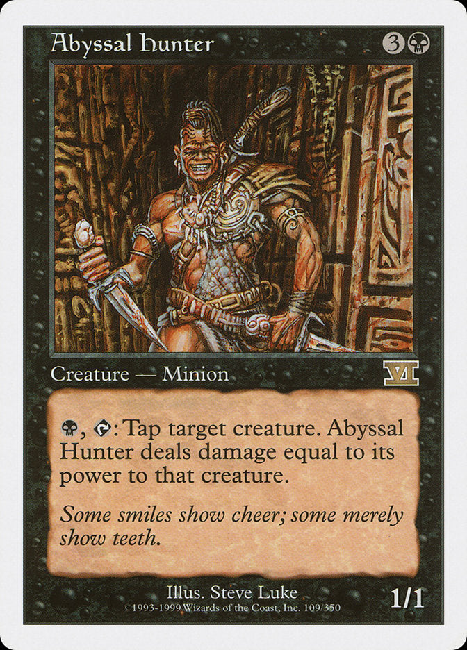 Abyssal Hunter [Classic Sixth Edition] | Black Swamp Games