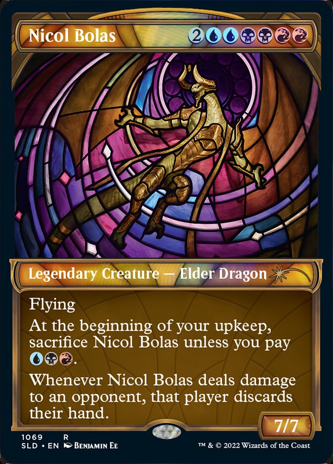 Nicol Bolas (Showcase Textured) [Secret Lair Drop Series] | Black Swamp Games