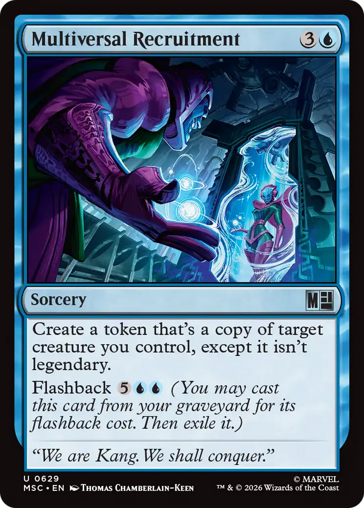Multiversal Recruitment [Marvel Super Heroes Commander] | Black Swamp Games