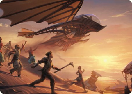 Take Flight Art Card [The Brothers' War Art Series] | Black Swamp Games