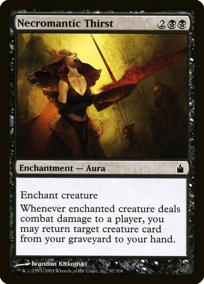 Necromantic Thirst [Ravnica: City of Guilds] | Black Swamp Games