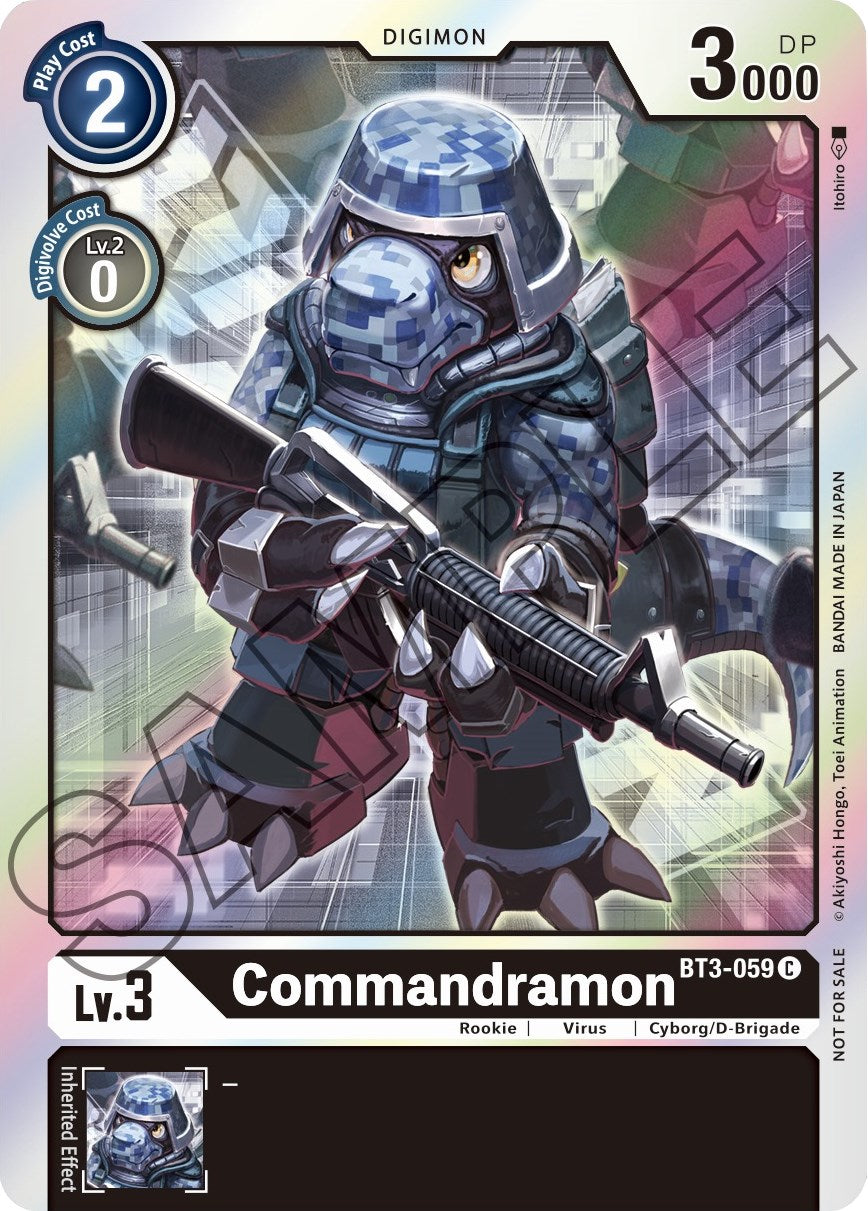 Commandramon [BT3-059] (Event Pack 1) [Release Special Booster Promos] | Black Swamp Games