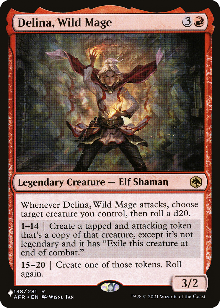 Delina, Wild Mage [The List] | Black Swamp Games