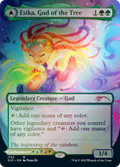 Esika, God of the Tree // The Prismatic Bridge (Borderless) [Secret Lair: From Cute to Brute] | Black Swamp Games