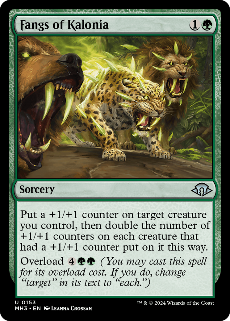 Fangs of Kalonia [Modern Horizons 3] | Black Swamp Games