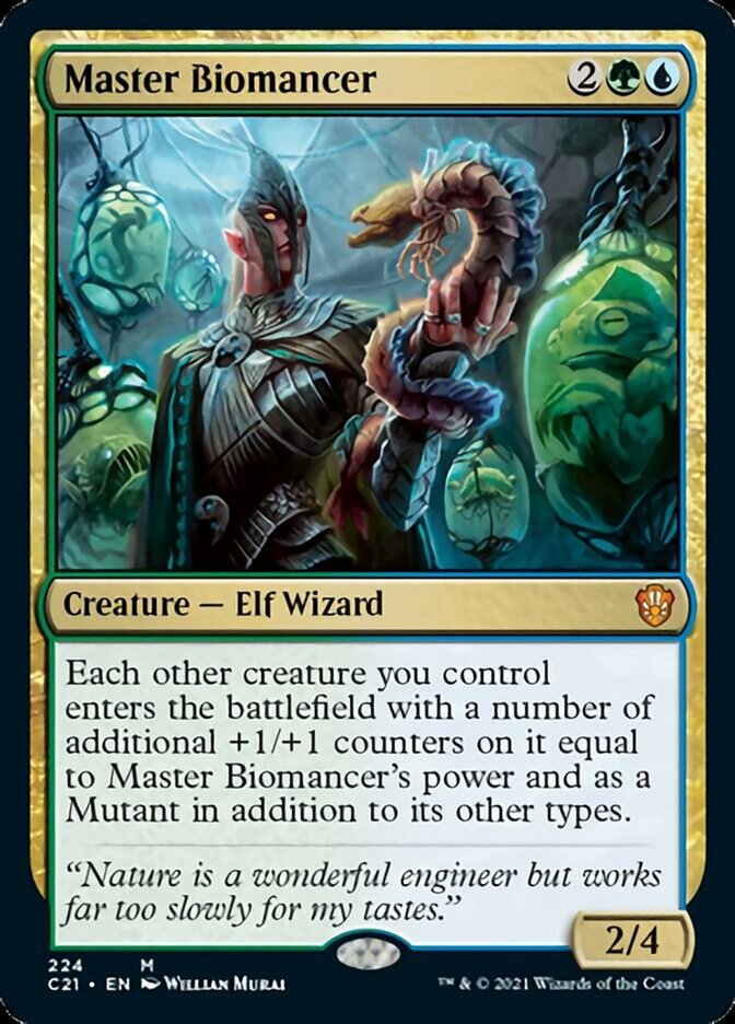 Master Biomancer [Commander 2021] | Black Swamp Games