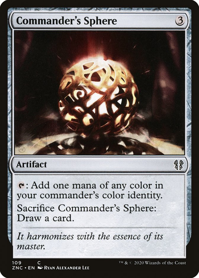 Commander's Sphere [Zendikar Rising Commander] | Black Swamp Games
