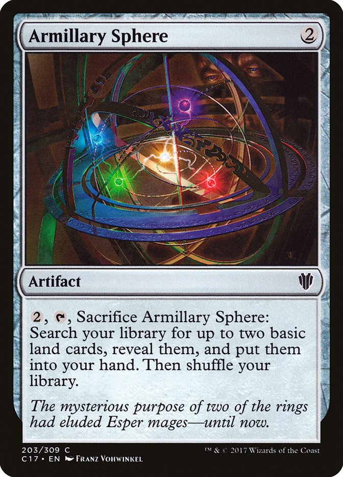 Armillary Sphere [Commander 2017] | Black Swamp Games