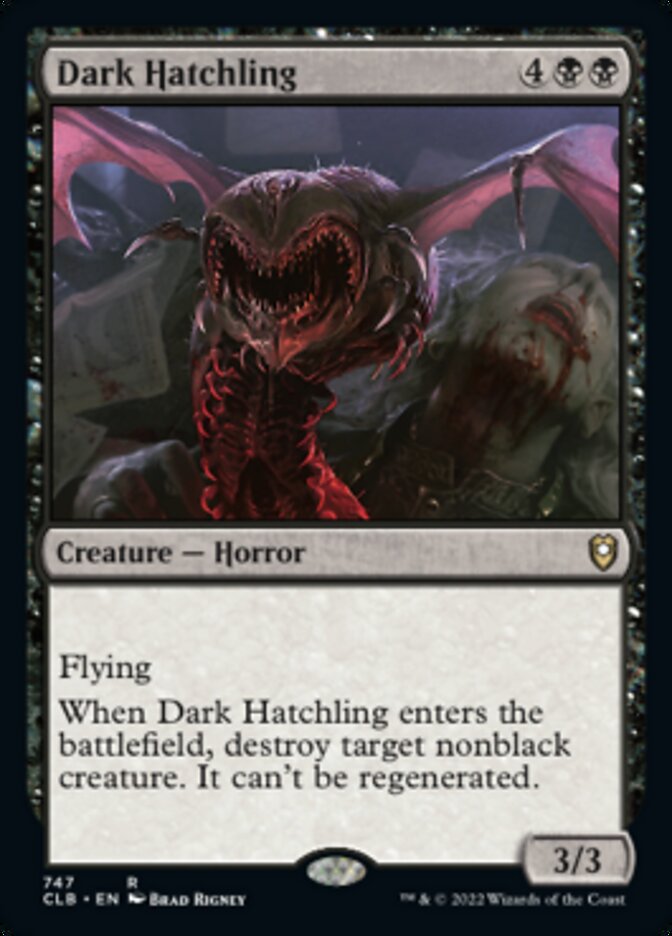 Dark Hatchling [Commander Legends: Battle for Baldur's Gate] | Black Swamp Games