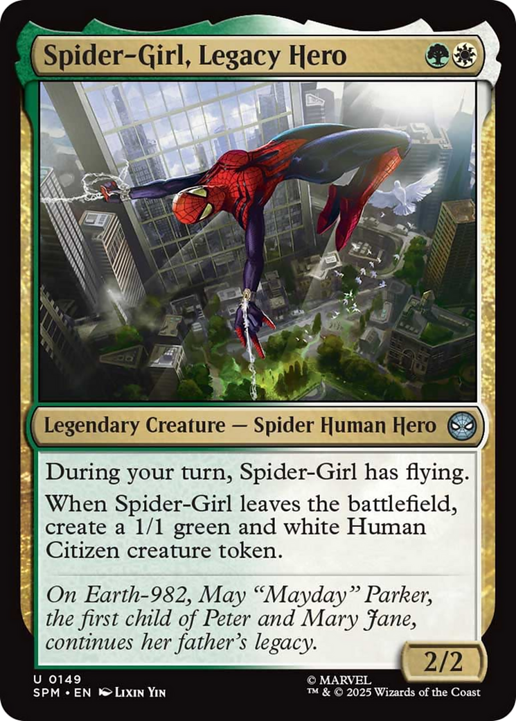 Spider-Girl, Legacy Hero [Marvel's Spider-Man] | Black Swamp Games