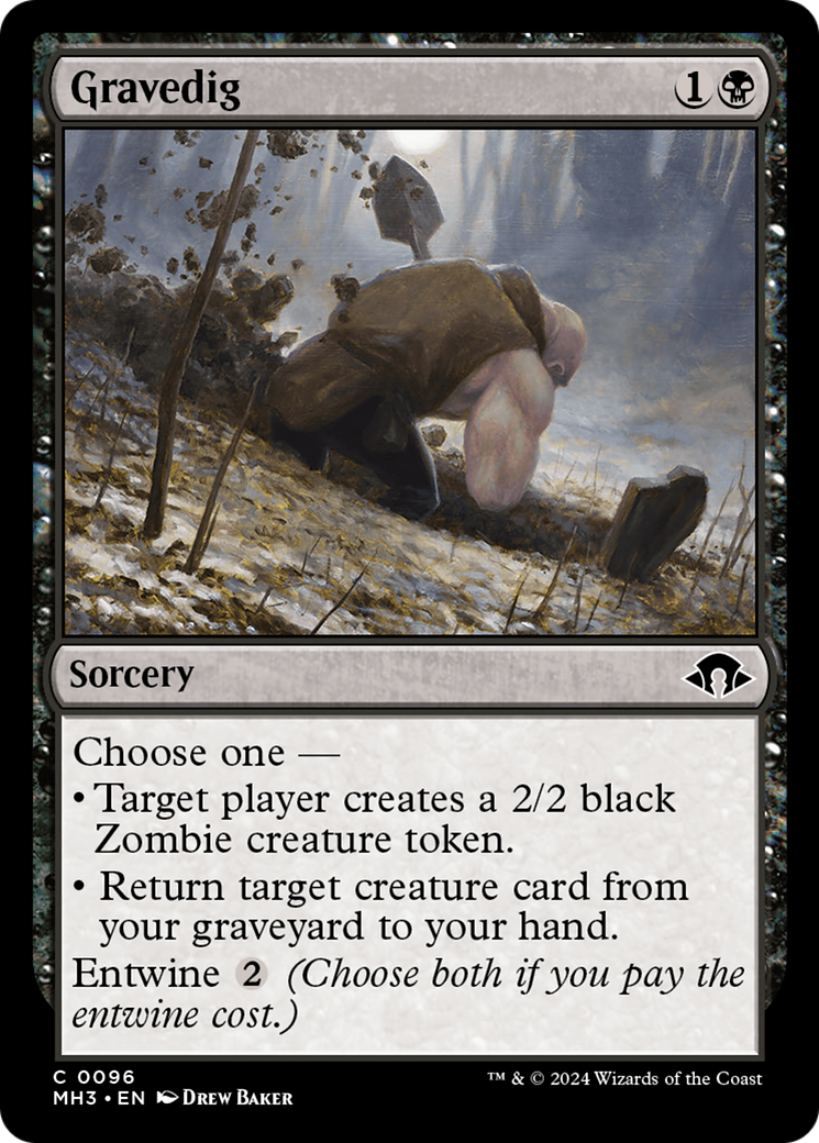 Gravedig [Modern Horizons 3] | Black Swamp Games