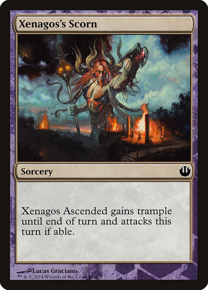 Xenagos's Scorn [Journey into Nyx Defeat a God] | Black Swamp Games