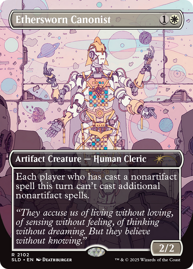 Ethersworn Canonist (Galaxy Foil) [Secret Lair Drop Series] | Black Swamp Games