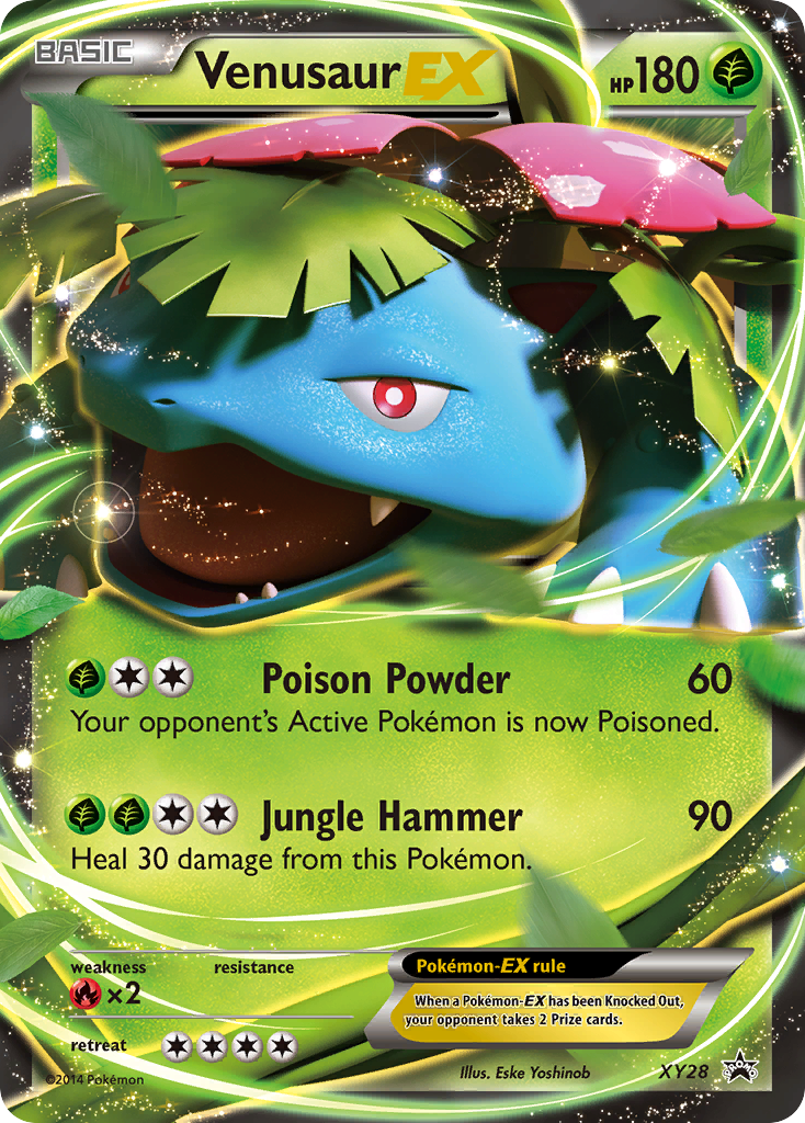 Venusaur EX (XY28) [XY: Black Star Promos] | Black Swamp Games