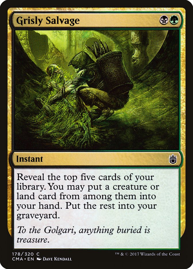 Grisly Salvage [Commander Anthology] | Black Swamp Games