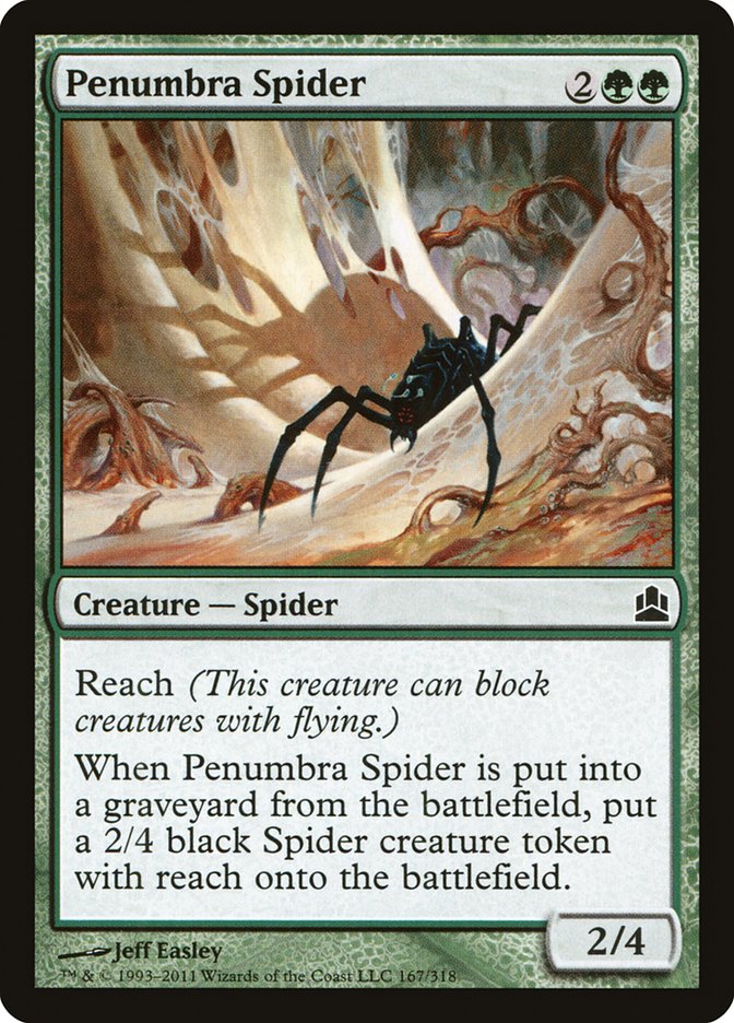 Penumbra Spider [Commander 2011] | Black Swamp Games