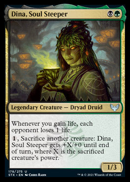 Dina, Soul Steeper [Strixhaven: School of Mages] | Black Swamp Games