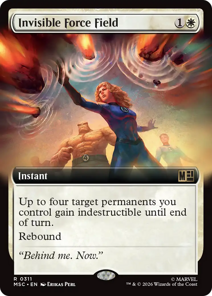 Invisible Force Field (Extended Art) [Marvel Super Heroes Commander] | Black Swamp Games