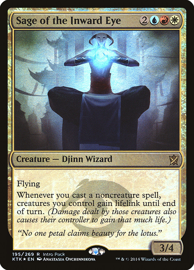 Sage of the Inward Eye (Intro Pack) [Khans of Tarkir Promos] | Black Swamp Games