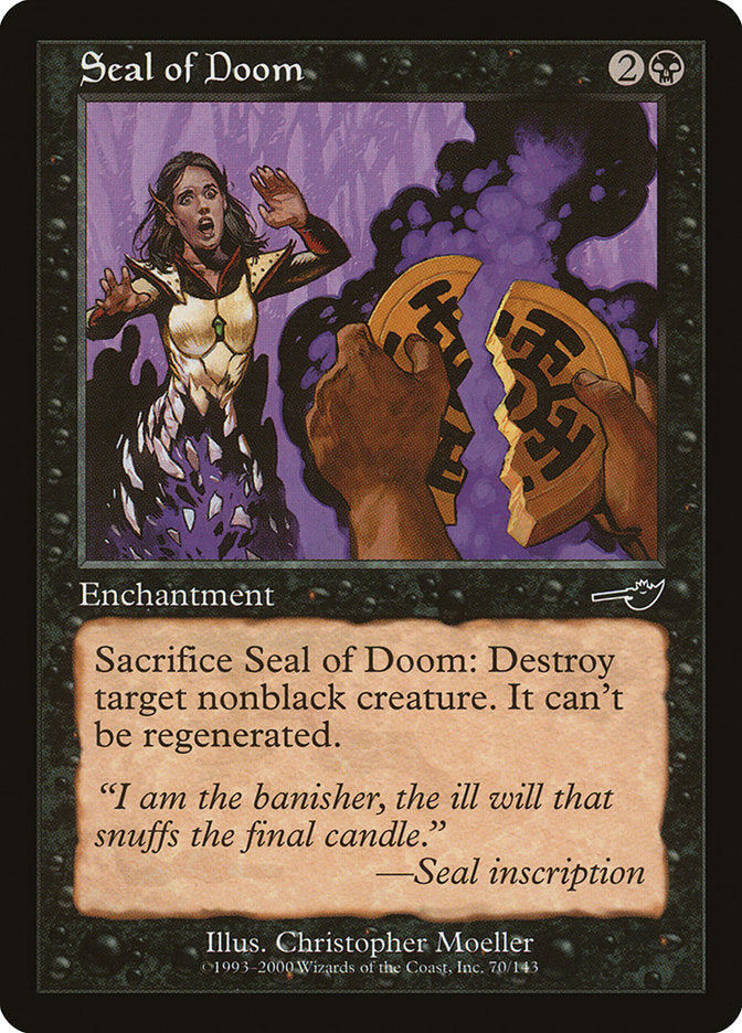 Seal of Doom [Nemesis] | Black Swamp Games