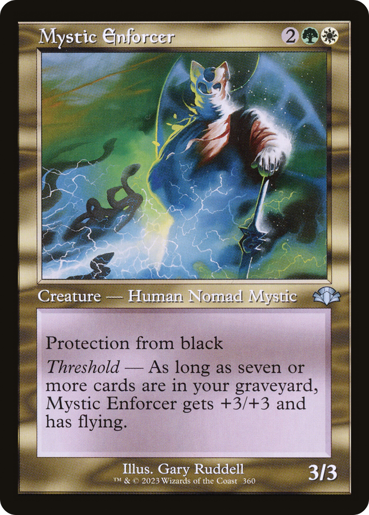 Mystic Enforcer (Retro) [Dominaria Remastered] | Black Swamp Games