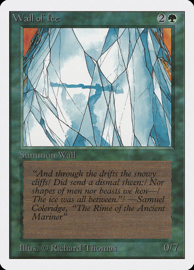 Wall of Ice [Unlimited Edition] | Black Swamp Games