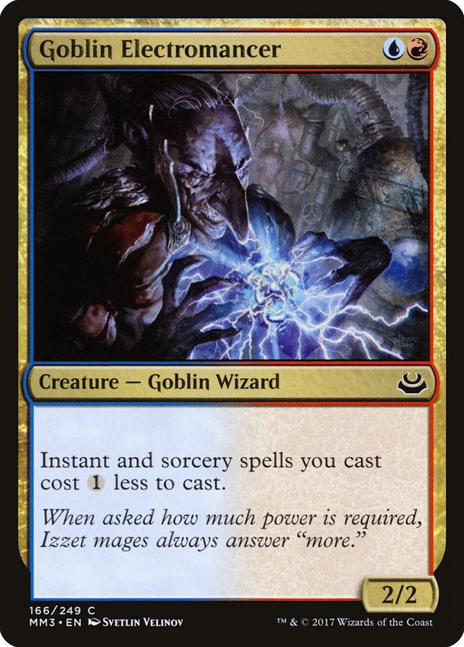 Goblin Electromancer [Modern Masters 2017] | Black Swamp Games