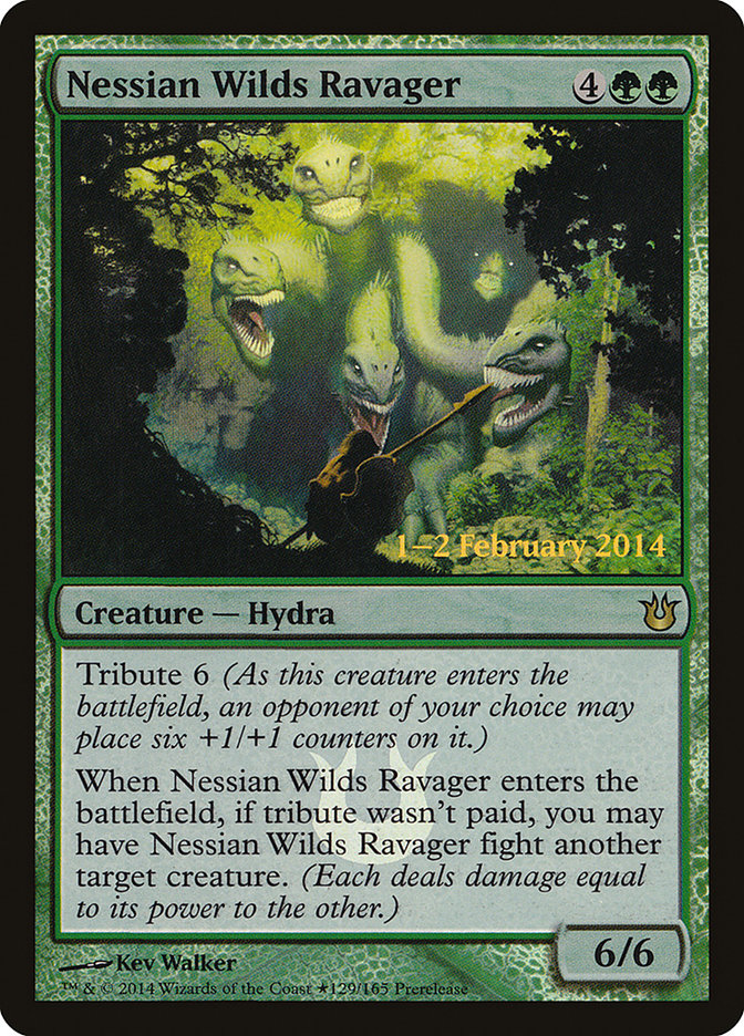 Nessian Wilds Ravager [Born of the Gods Prerelease Promos] | Black Swamp Games