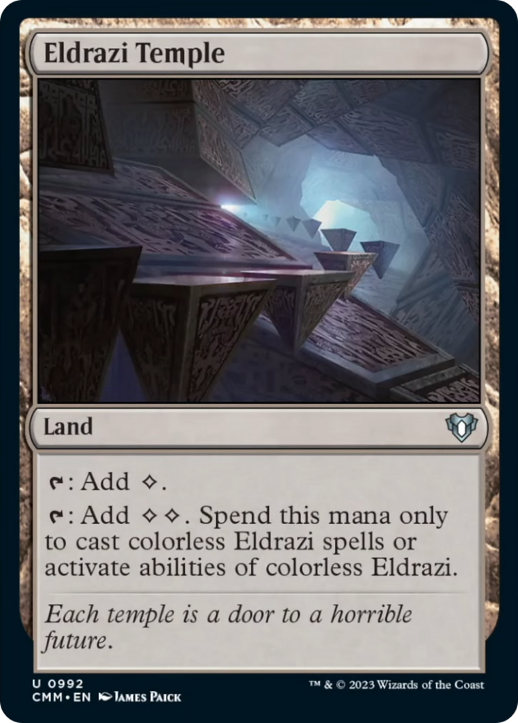 Eldrazi Temple [Commander Masters] | Black Swamp Games