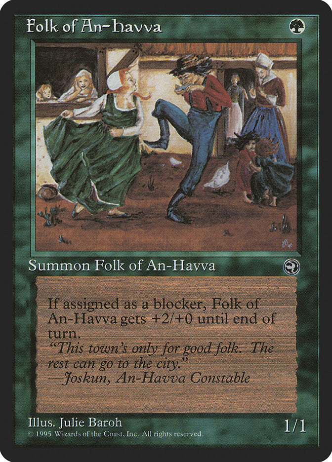 Folk of An-Havva (Joskun Flavor Text) [Homelands] | Black Swamp Games