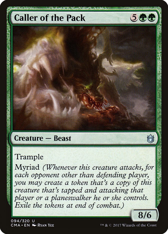 Caller of the Pack [Commander Anthology] | Black Swamp Games