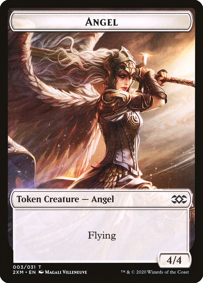 Angel Token [Double Masters Tokens] | Black Swamp Games