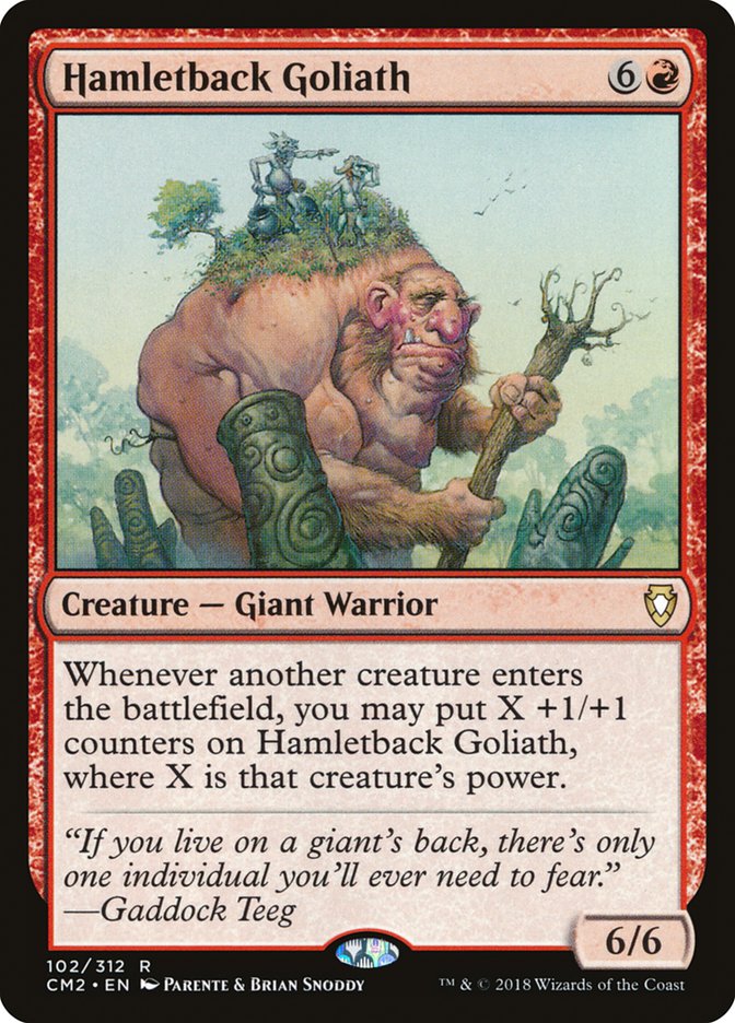 Hamletback Goliath [Commander Anthology Volume II] | Black Swamp Games