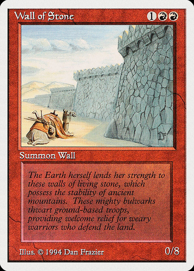 Wall of Stone [Summer Magic / Edgar] | Black Swamp Games