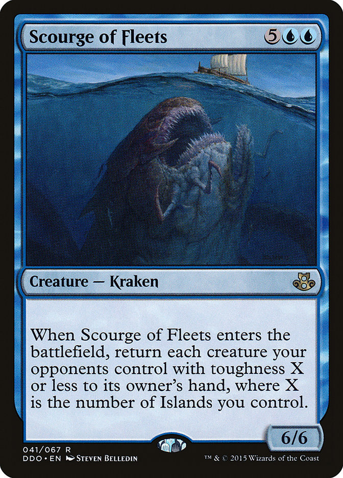 Scourge of Fleets [Duel Decks: Elspeth vs. Kiora] | Black Swamp Games