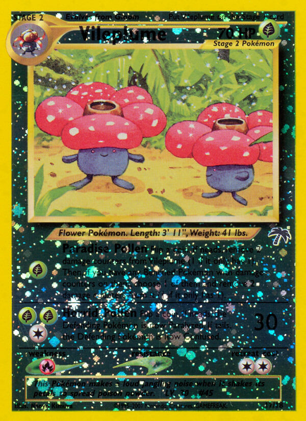 Vileplume (17/18) [Southern Islands] | Black Swamp Games