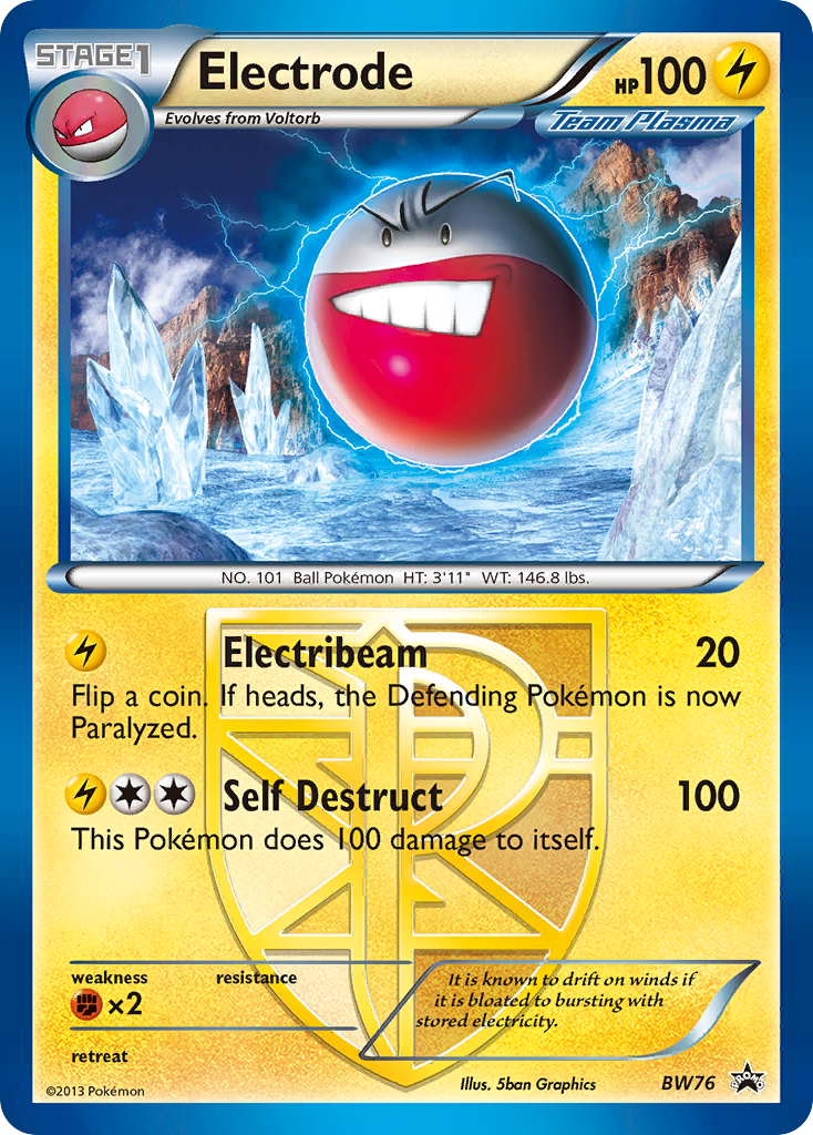 Electrode (BW76) [Black & White: Black Star Promos] | Black Swamp Games
