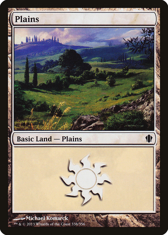 Plains (338) [Commander 2013] | Black Swamp Games