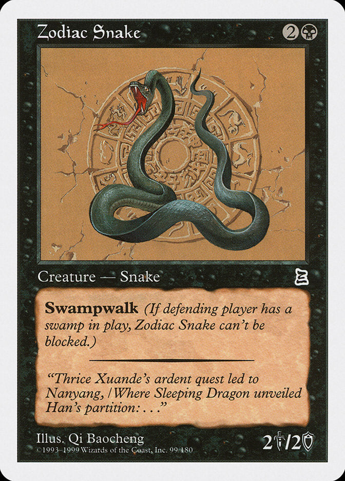 Zodiac Snake [Portal Three Kingdoms] | Black Swamp Games