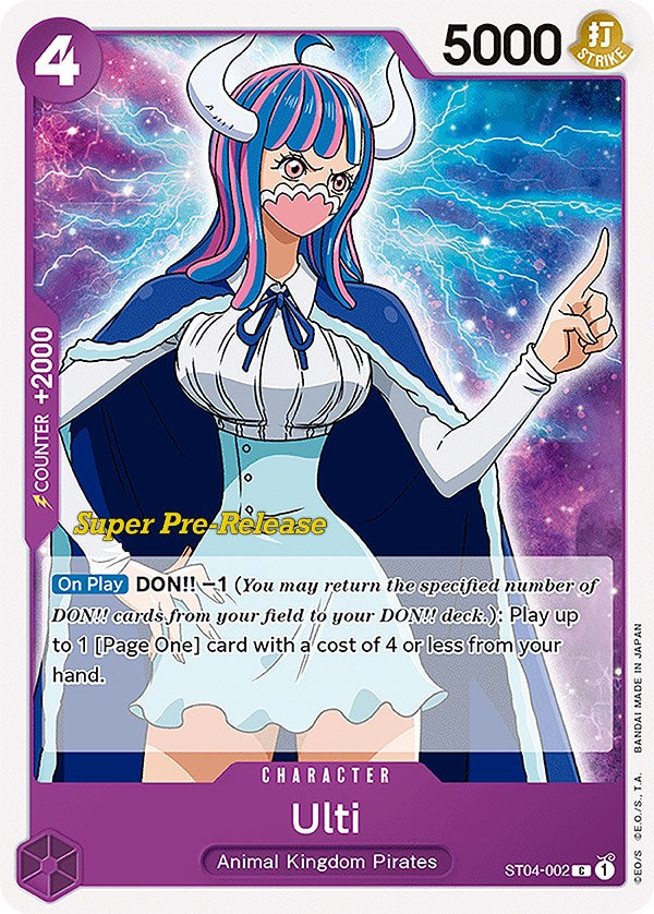 Ulti [Super Pre-Release Starter Deck: Animal Kingdom Pirates] | Black Swamp Games