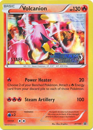 Volcanion (XY145) (Staff) [XY: Black Star Promos] | Black Swamp Games