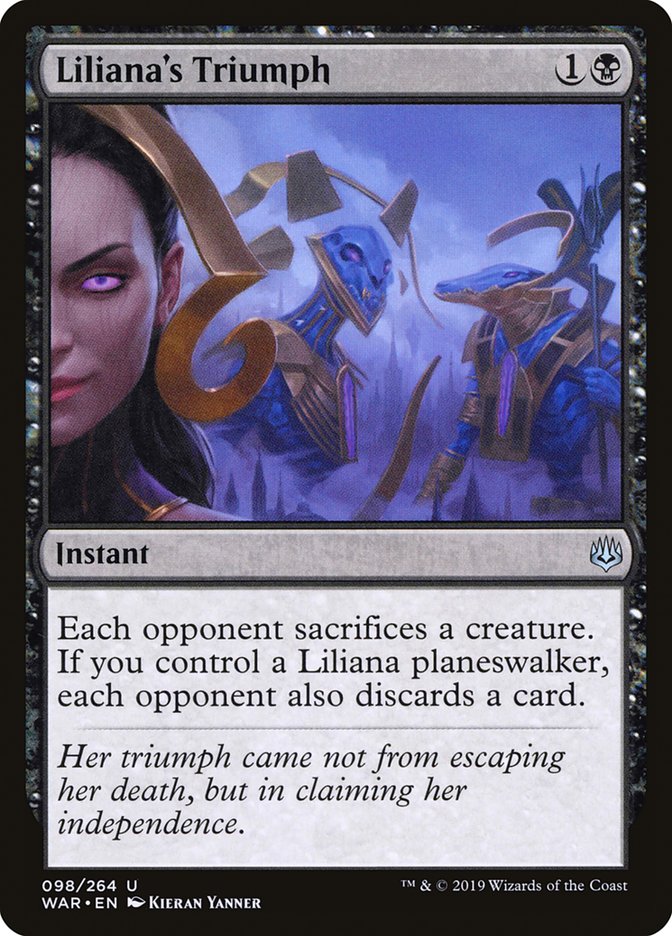 Liliana's Triumph [War of the Spark] | Black Swamp Games