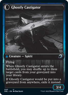 Covetous Castaway // Ghostly Castigator [Innistrad: Double Feature] | Black Swamp Games