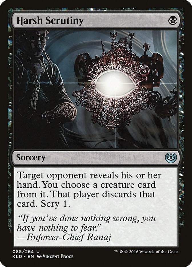 Harsh Scrutiny [Kaladesh] | Black Swamp Games